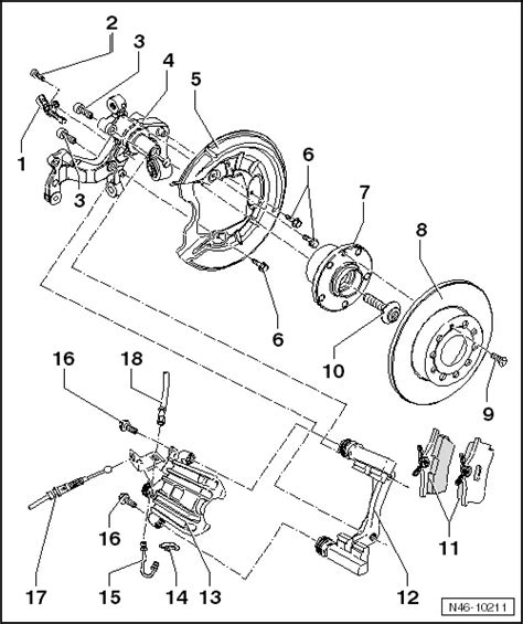 Volkswagen Workshop Service And Repair Manuals Golf Mk6 Brake