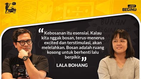 JADI BEGINU Lala Bohang Radical Acceptance Dan Gugus Imajinasi