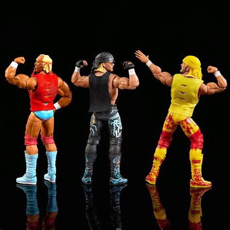 Wwe Elite Hulk Hogan 40th Anniversary Action Figure 3 Pack Smyths Toys Uk