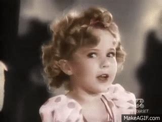 Shirley Temple - Stand Up and Cheer Color - Baby take a Bow on Make a GIF