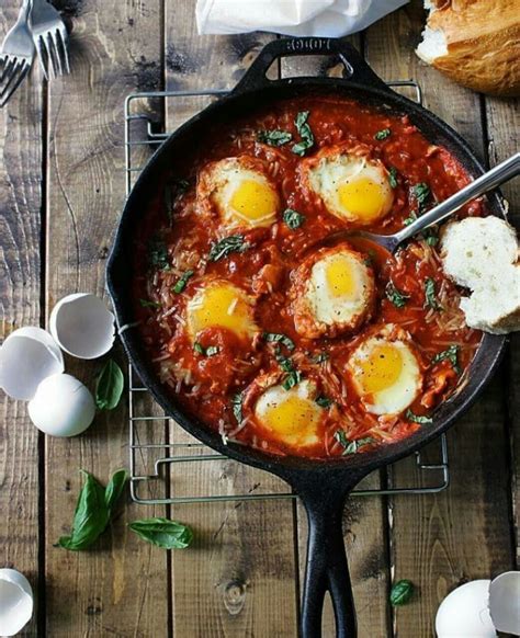 عکس صبحانه قشنگ | Shakshuka, Recipes, Food