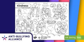 Free Anti Bullying Colouring Bookmarks Teacher Made