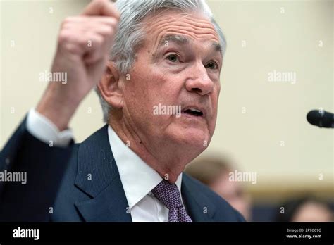 Federal Reserve Chairman Jerome Powell Speaks During A House Financial