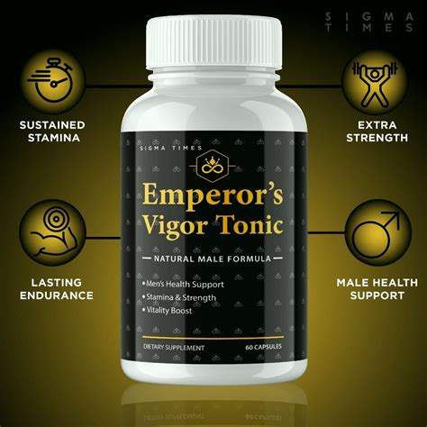 Emperors Vigor Tonic All Natural Dietary Supplement To Improve