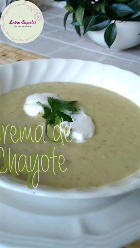 Crema De Chayote Y Elote Con Almendras Comida Blanda Recetario De