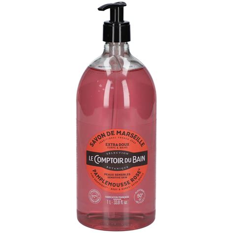 Le Comptoir Du Bain Savon Traditionnel De Marseille Pamplemousse Rose