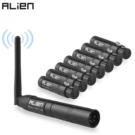 Alien Pin Din G Ism Wireless Dmx Dfi Controller Xlr Receiver