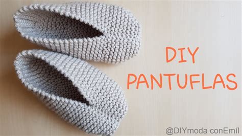 Venta Pantuflas Tejidas 2 Agujas En Stock