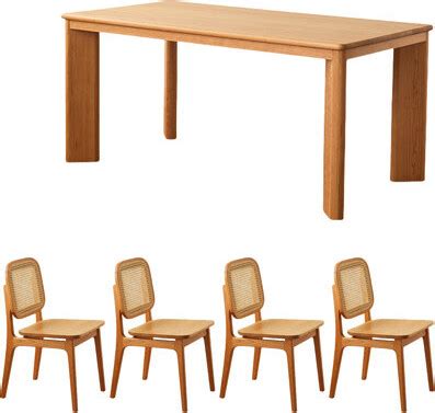 ASS Comfort Zone Cherry Wood Rectangular Dining Table Set ShopStyle