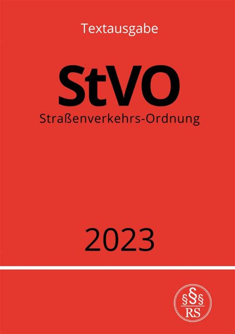 Stra Enverkehrs Ordnung Stvo Online Kaufen