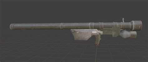 3D model strela rocket 9K32 VR / AR / low-poly | CGTrader