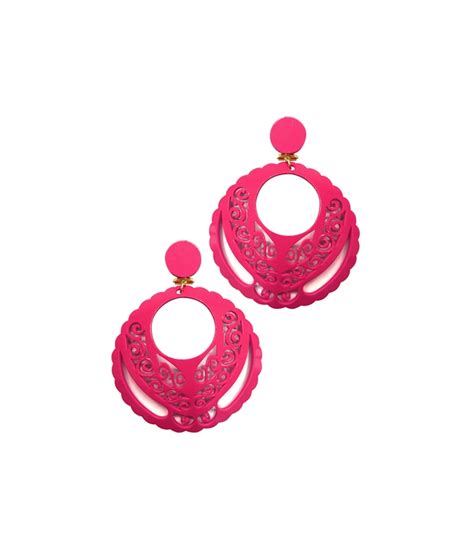 Acetate Spanish Flamenco Earrings Flamenco Plaza