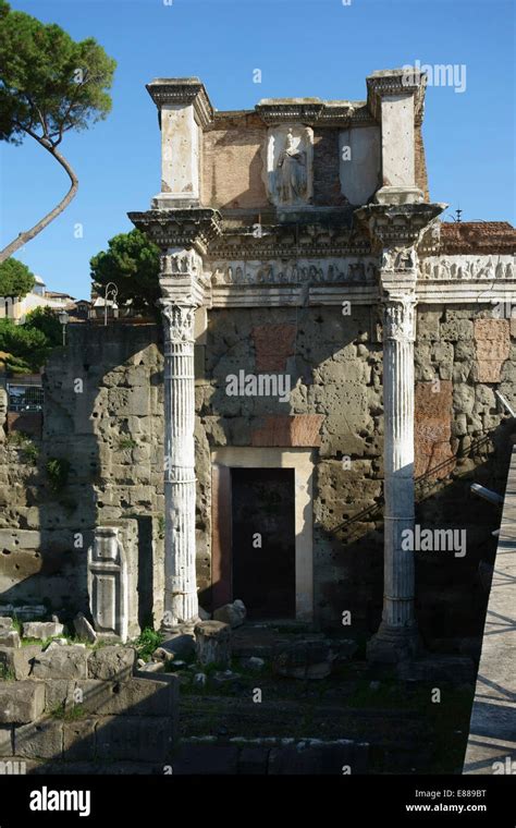 Columns Support Relief Of Minerva Forum Of Nerva Foro Di Nerva Rome