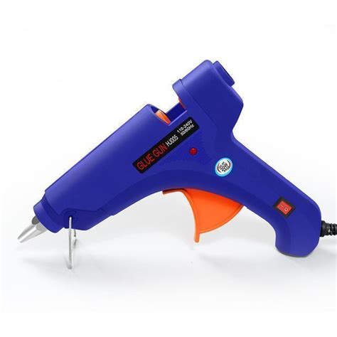 Heat Capacity Aluminum Barrel Aluminum Alloy Nozzle W Hot Melt Power Glue Gun With Mm