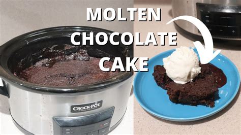 Slow Cooker Molten Chocolate Cake – Instant Pot Teacher