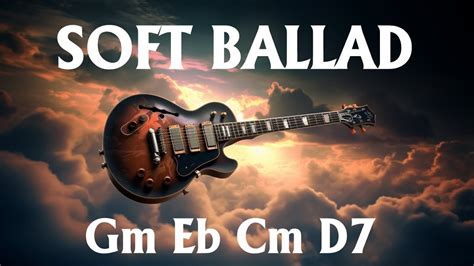 Emotional Rock Ballad Guitar Backing Track In G Minor YouTube