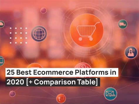 25 Best Ecommerce Platforms In 2020 Comparison Table Web Design