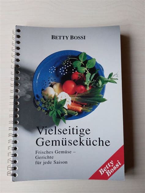 Betty Bossi Kochbuch Vielseitige Gemüse Kaufen auf Ricardo