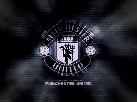 Manchester United Logo Wallpapers On Wallpaperdog