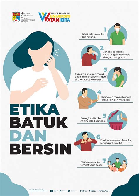 Infografis Etika Ketika Batuk Dan Bersin Yang Baik Dan Benar Otosection