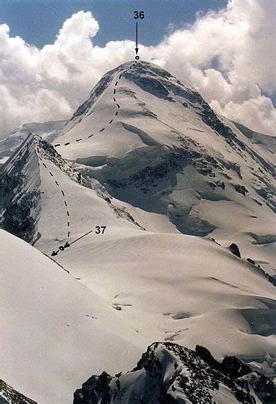 Безенгийская стена. Траверс. Фотографии.