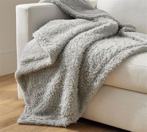 Luxe Faux Sheepskin Throw Atelier Yuwa Ciao Jp