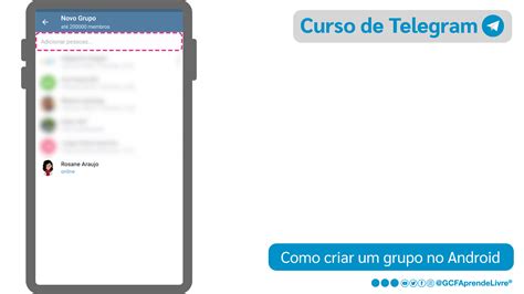 Como Usar O Telegram Como Criar Um Grupo Do Telegram No Android