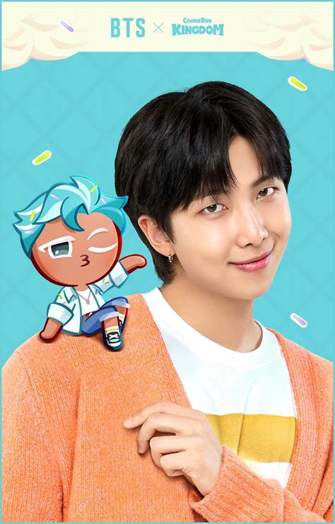 The First Bts X Cookie Run Kingdom Collaboration Character Rm Cookie Is Here Allkpop