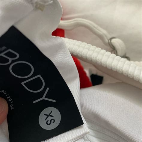 Cotton On Body White Tie Bikini Top So Flattering Depop