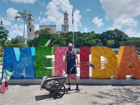 Conoce a Jonas Deichmann El Forrest Gump que visitó Mérida