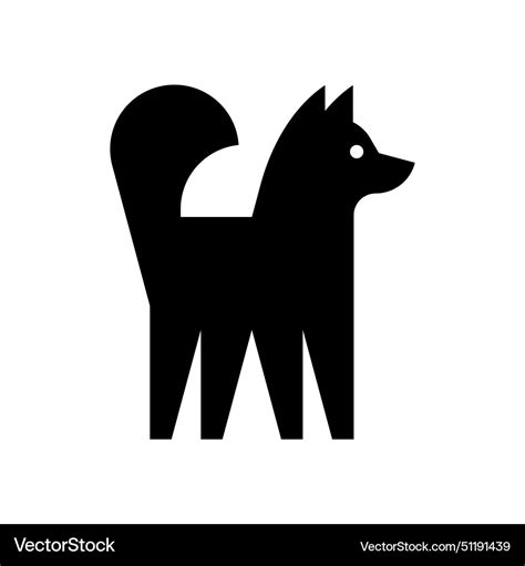 Dog logo Royalty Free Vector Image - VectorStock