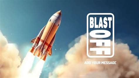 Rocket Blast Video Background for Presentations and More!