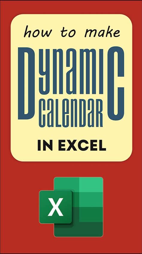 How To Make Dynamic Calendar In Excel With Excel Sequence Function Artofit