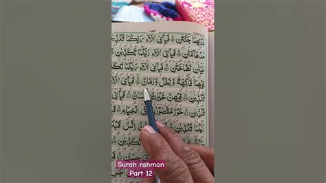 Surah Rahman Episode 12 Ar Rahman Surah Short Video Best Tilawat