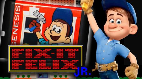 Gameextv Videoautopsia De Fix It Felix Jr Para El Sega Genesis Youtube