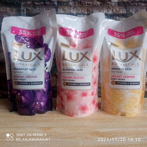 Jual TERMURAH Sabun Mandi LUX BODY WASH 825 ML Magical Orchid