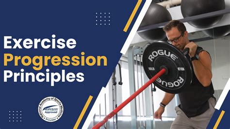 Nasm Cpt Exercise Progression Principles Axiom Fitness Academy