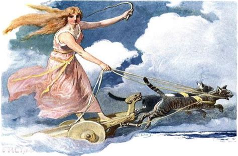 Freyja The Norse Vanir Goddess Of Love Fertility And Magic