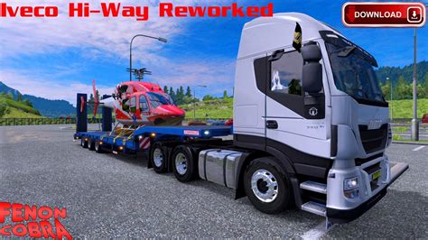 EURO TRUCK SIMULATOR 2 MOD Iveco Hi Way Reworked V1 2 YouTube