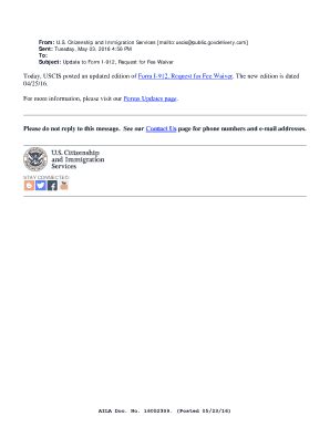 Fillable Online Today Uscis Posted An Updated Edition Of Form I