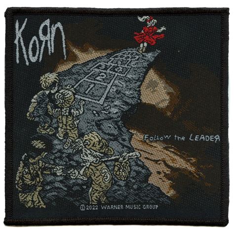 Korn Follow The Leader Patch Nu-Metal Album Cover Woven Iron on – Patch ...