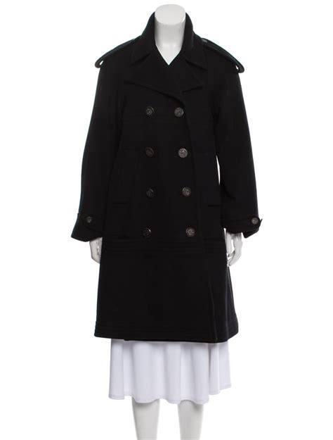 Chanel Wool Knee Length Coat How To Wear Vintage Clothing And