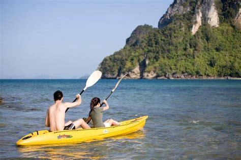 Krabi Kayaking Tour At Ban Bor Thor Ancient Cave Mangroves Swimming