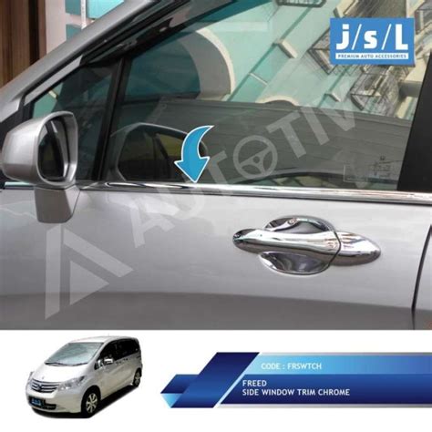 Jual Honda Freed List Kaca Samping Jsl Side Window Trim Chrome Di