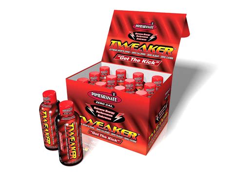 TWEAKER ENERGY SHOT - 12 CT - Pomegranate - Tweaker Energy