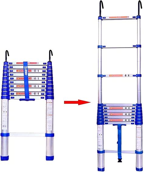 Telescopic LadderExtension Ladder Aluminum Telescoping Ladder With