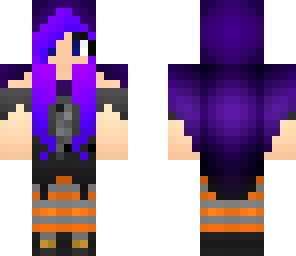 Edit of Cute Witch Girl Edit | Minecraft Skin