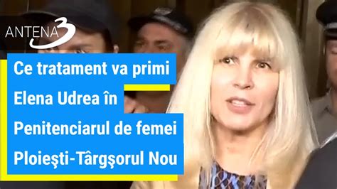 Ce Tratament Va Primi Elena Udrea N Penitenciarul De Femei Ploie Ti