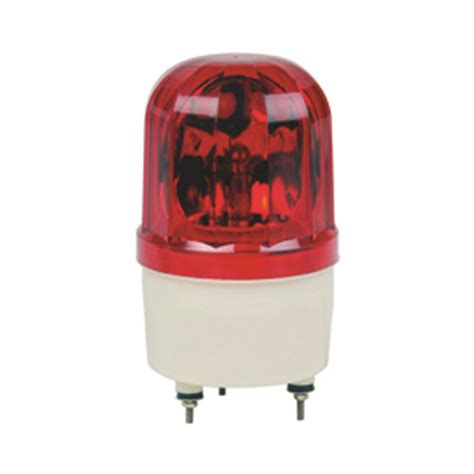 LTE 1101 Screw Base Revolving Light Amber Red Blue Rotator Warning