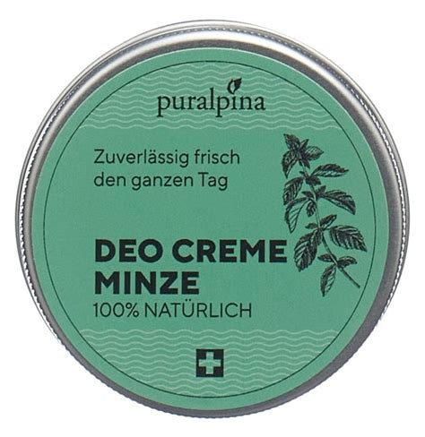 PURALPINA Deo Creme Creme Minze Ds 50 Ml Online Bestellen